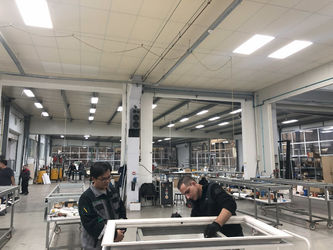 FOSHAN AE PARTITION TECHNOLOGY LIMITED COMPANY สายการผลิตของผู้ผลิต