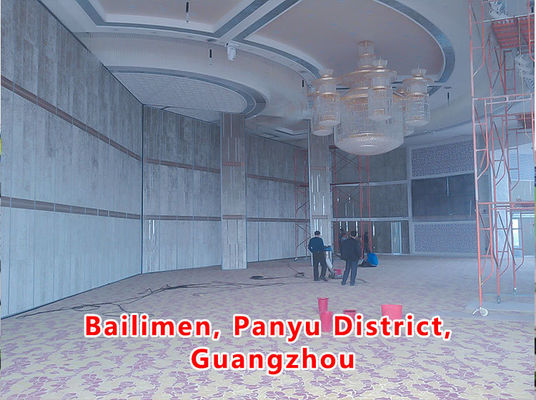 ราคาดี Collapsing Aluminium Frame Glass Partition Wall with 30-42dB Sound Insulation and 108mm/90mm Thickness for Office Spaces ออนไลน์