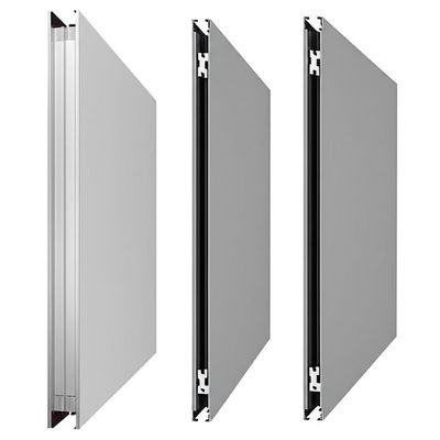 ราคาดี Fireproof Acoustic Partition Wall with 52 dB Sound Insulation and 6061-T6 Profile for Conference Rooms ออนไลน์