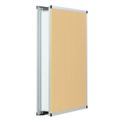 ราคาดี Fireproofing Acoustic Partition Wall with 6061-T6 Aluminum Alloy Frame and High Pressure Laminate Board ออนไลน์