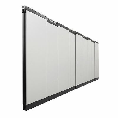 ราคาดี Folding Acoustic Partition Wall with Retractable Seals and Concealed Panel Edge Profiles for Customizable Finishes ออนไลน์