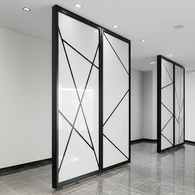 ราคาดี Sliding Acoustic Partition Wall with Glass Finish Customizable Dimensions and OEM & ODM Design ออนไลน์