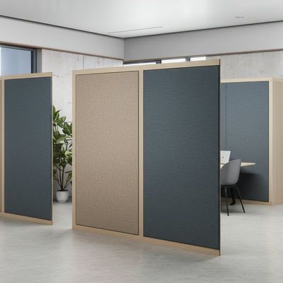 โครงการ MDF Board Soundproof Partitions สําหรับสํานักงาน / โรงแรม / ห้องประชุม