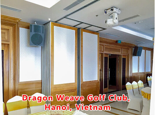 ราคาดี Sliding Movable Partition Wall with Dupont POM Roller Magnetic Seal and Jack Lifting Mechanism ออนไลน์