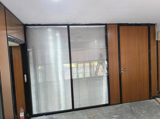 ราคาดี Customized Acoustic Glass Partition Wall with Stainless Steel 304# Accessories and EPDM Sealant Rubber for Laboratory Settings ออนไลน์