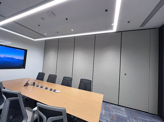 ราคาดี Commercial-Grade Movable Partition Wall with Galvanized Square Tube Keel Fold-Away and Suspending Design ออนไลน์